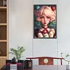 uk.everydayedeals (Limited Stock)Diamond Painting - Round AB Drills - Ice Cream Girl(45*65cm)