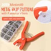 🔥HOT SALE NOW 49% OFF 🎁Metal Snap Buttons with Fastener Pliers Tool Kit