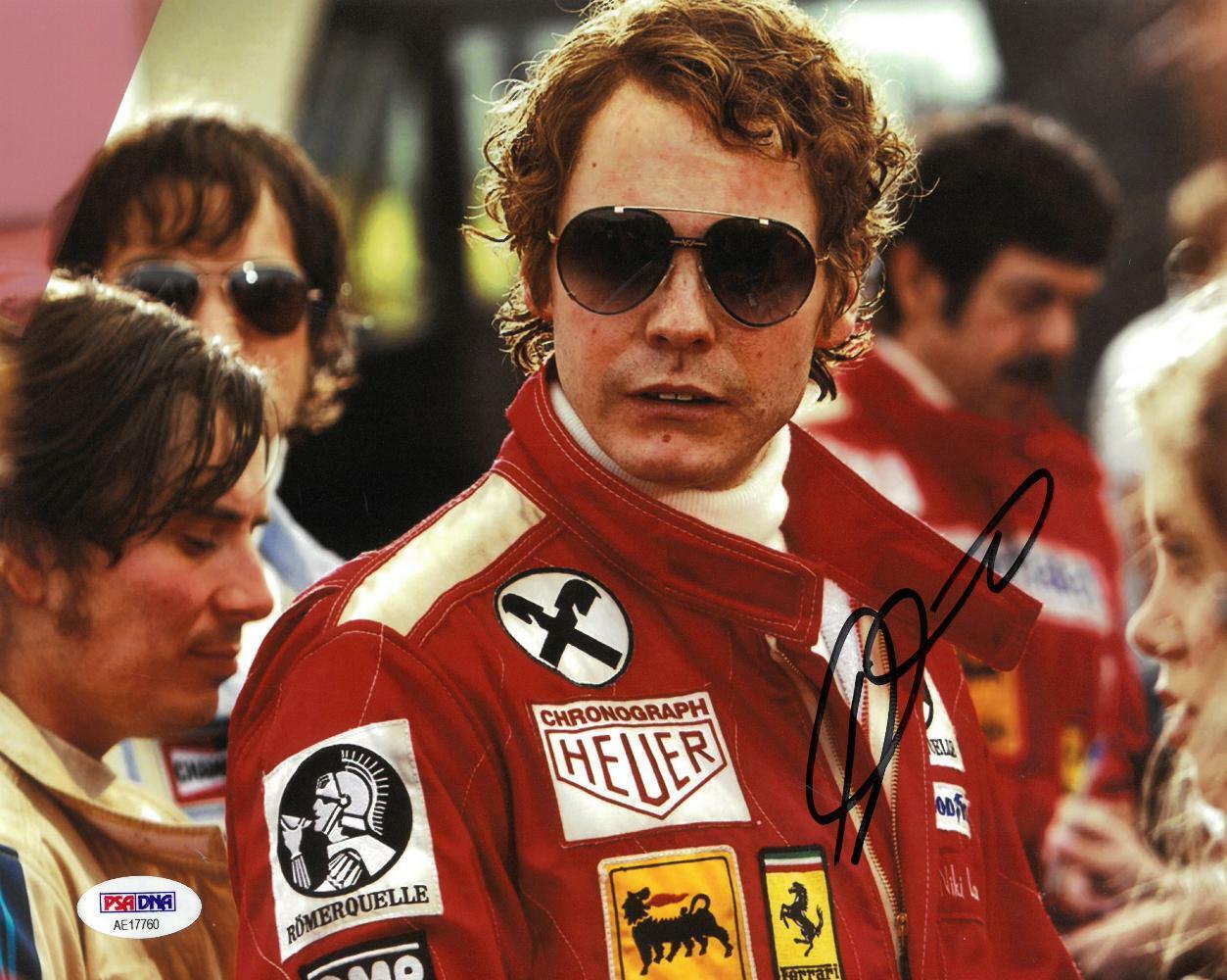 Daniel Bruhl Signed Rush Authentic Autographed 8x10 Photo Poster painting PSA/DNA #AE17760