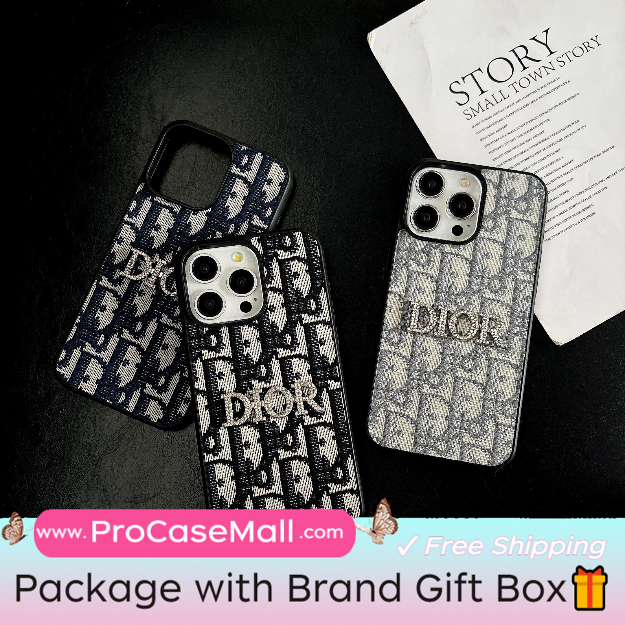 Charming Dior Logos Monograms Design Apple iPhone Case