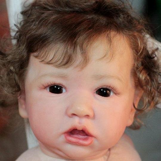 22'' Sweet Adeline Realistic Lifelike Reborn Baby Doll Girl, Cloth Body - Reborn Shoppe