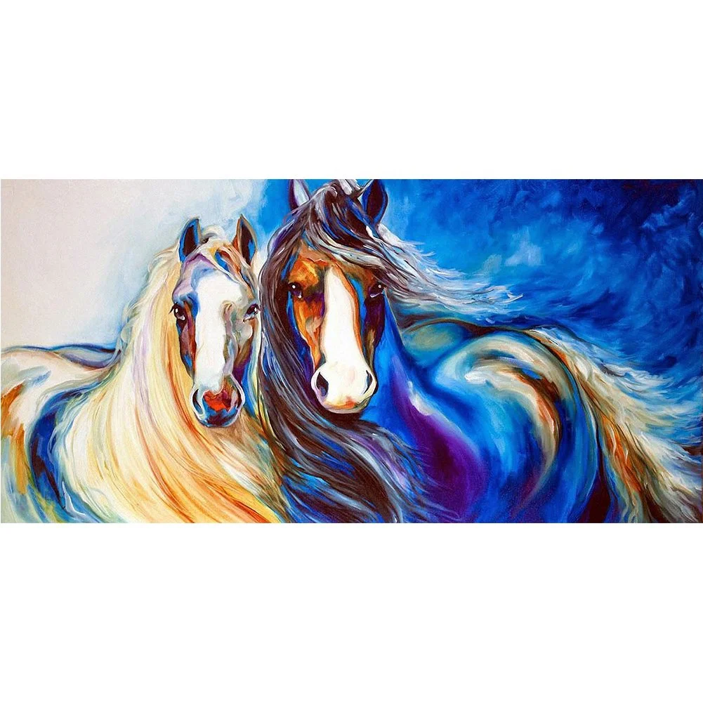 Horse (canvas) full round/square drill diamond painting