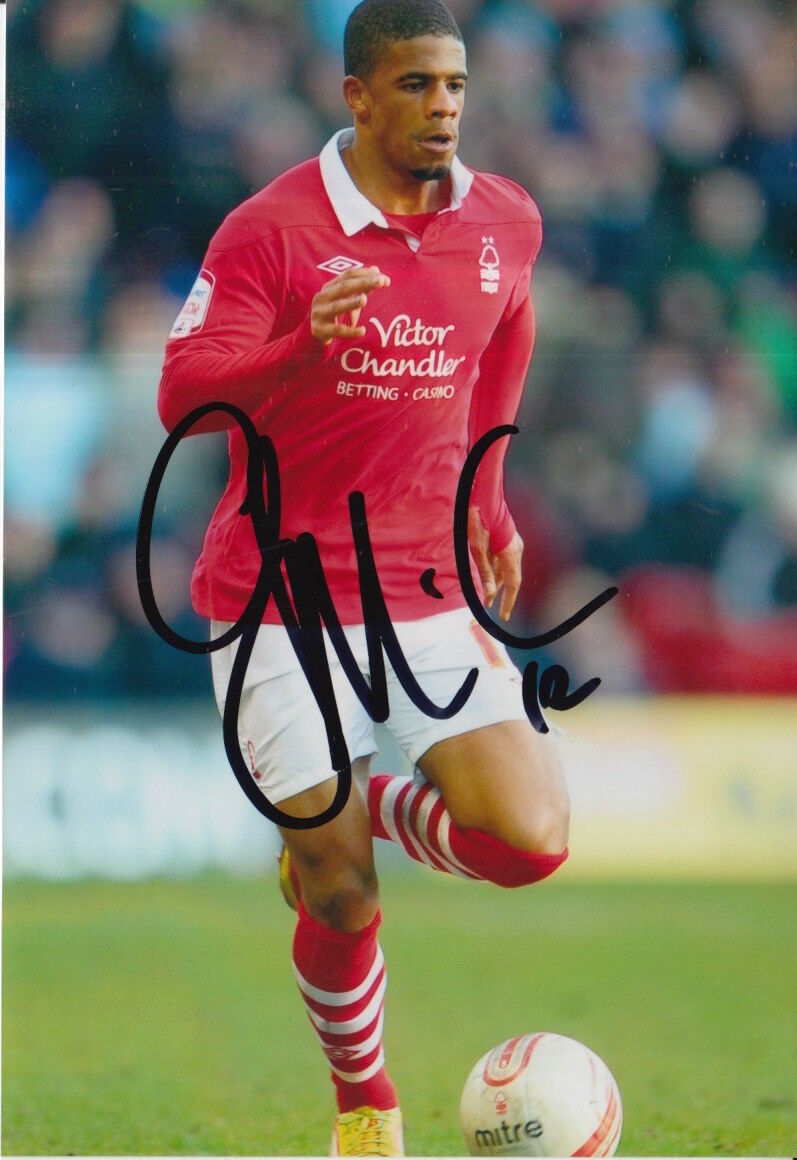 NOTTINGHAM FOREST HAND SIGNED GARATH MCCLEARY 6X4 Photo Poster painting 1.