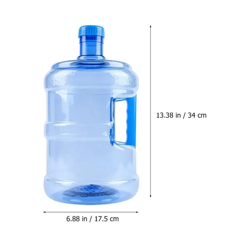 Sdrawing 7.5L Pure Water Bottle Jug Reusable Portable Mineral Water Container Outdoor Car Storage Bucket Food Grade Dispenser Barrel