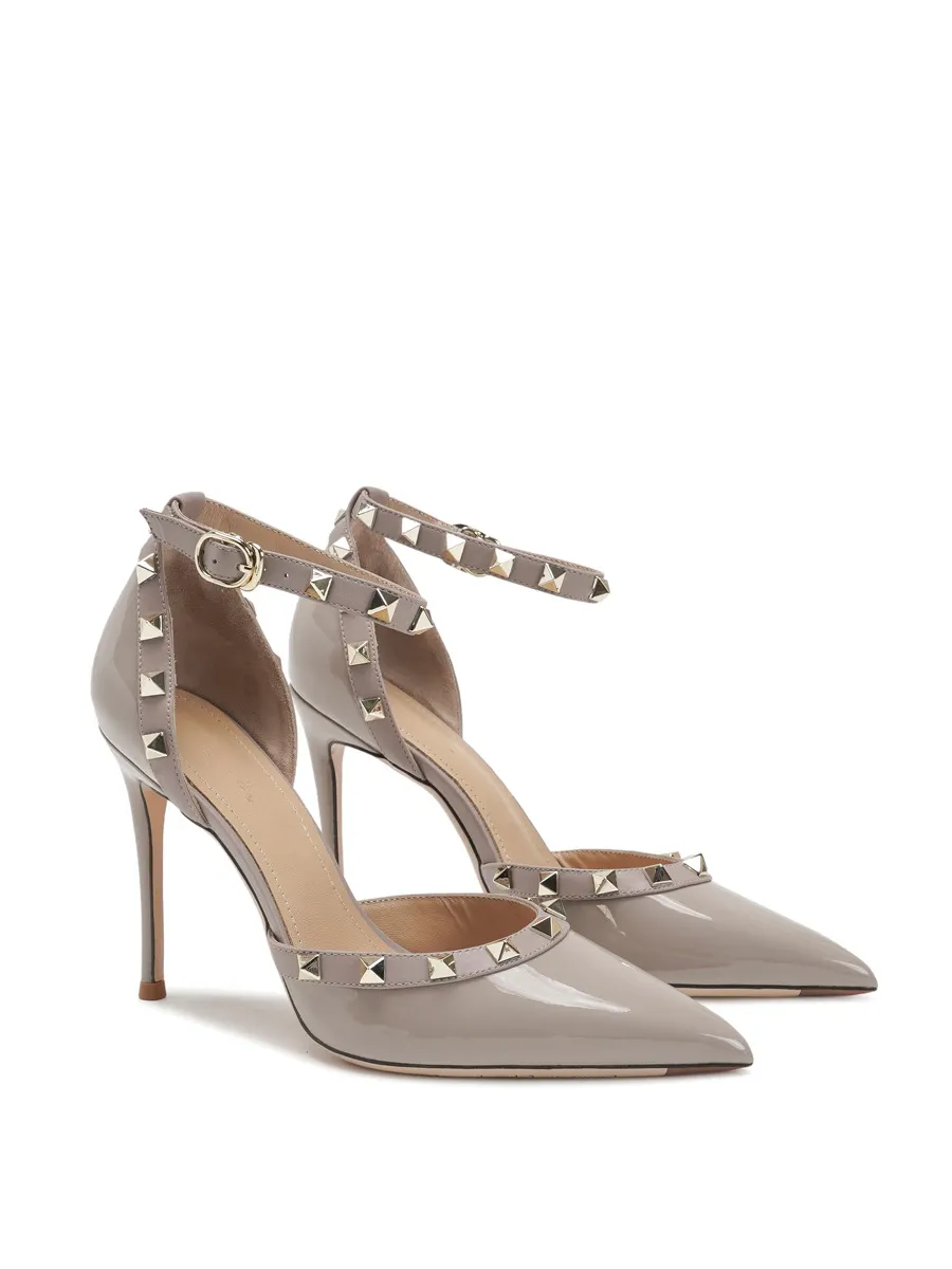 Breakj Breakj Bag Head Sandals Women's Summer 2025 New Design Sense Of Niche 8Cm Word Buckle With High Heels Women's Thin Heel