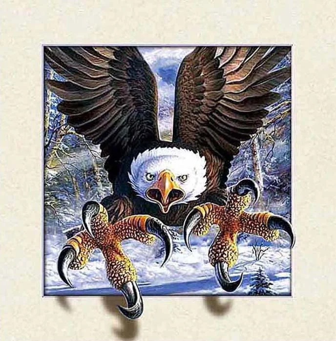 Diamond Painting - Full Round/Square Drill - Animals(30*30 - 50*50cm)