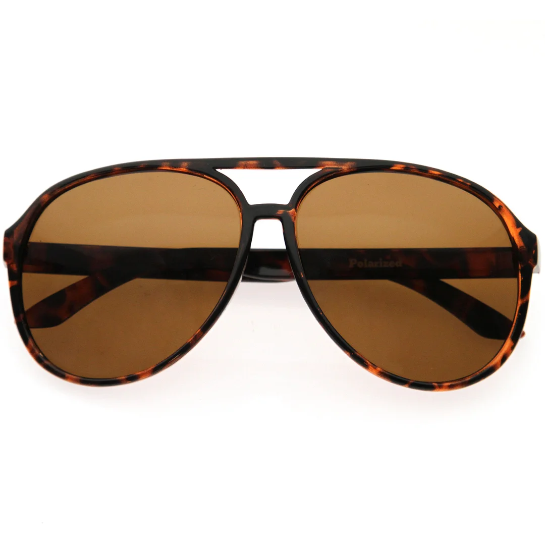 Protective Lens Classic Teardrop Design Plastic Aviator glasses