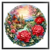 Peony Manor-11CT Stamped Cross Stitch 40*40cm/15.75*15.75in tapestrymarket