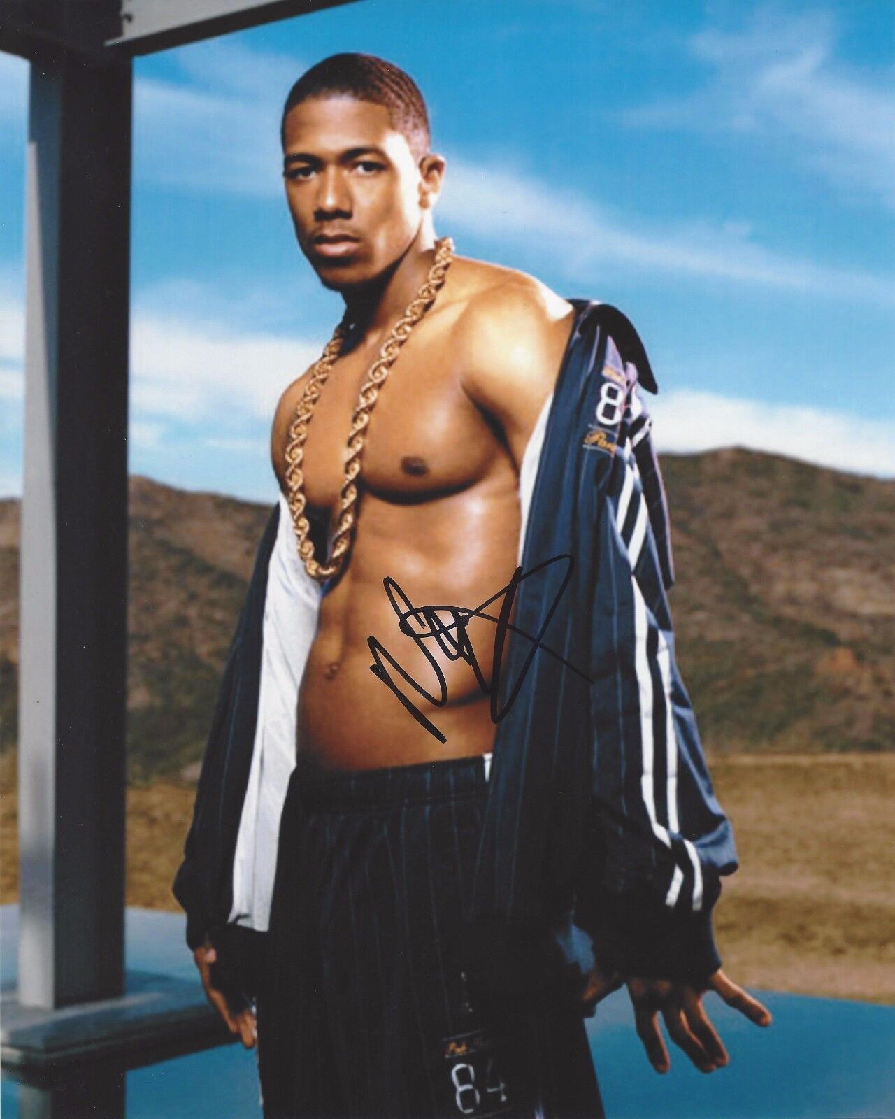 ACTOR NICK CANNON SIGNED 8x10 Photo Poster painting A w/COA WILD 'N OUT AMERICA'S GOT TALENT