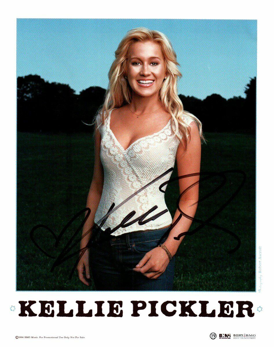 Kellie Pickler Signed Autographed 8X10 Photo Poster painting Color Promo Shot JSA JJ41092