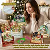 6Pcs DIY Pearl Diamond Painting Christmas Cards, 3D Greeting Card Craft Kits with Resin Pearls, Handmade Holiday Cards for Adults, Christmas Gifts & Decorations