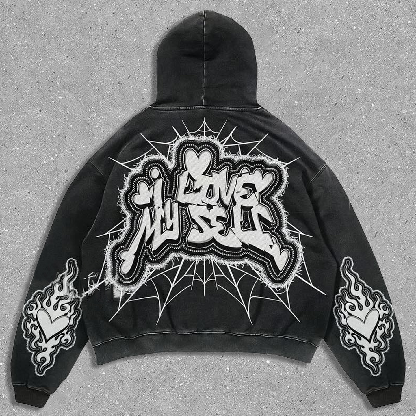 loveyourself retro hoodie