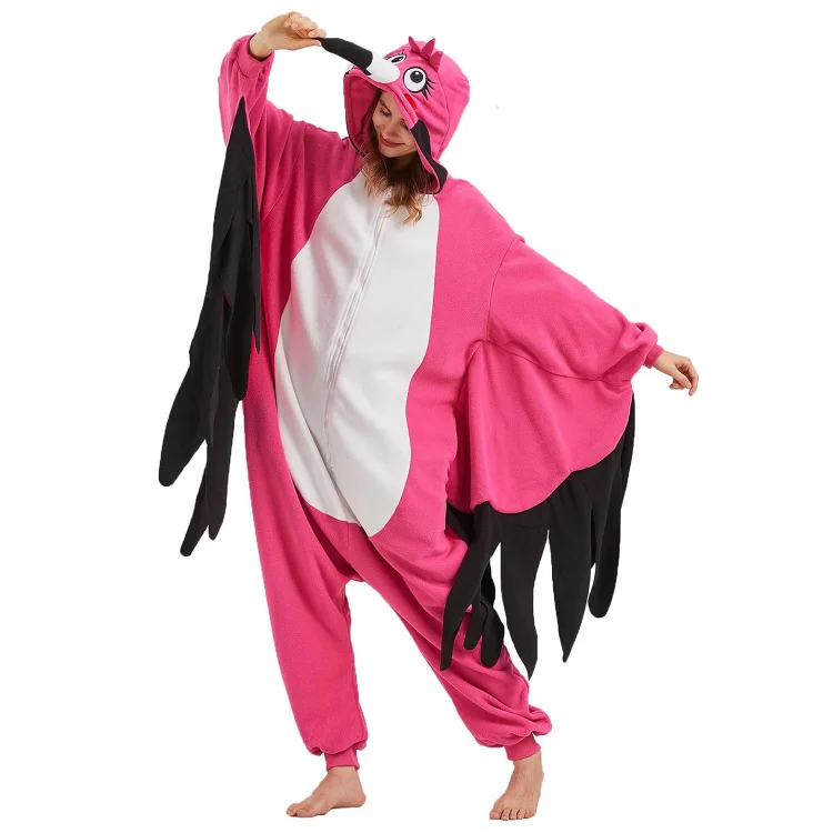 Flamingo Onesie For Adults