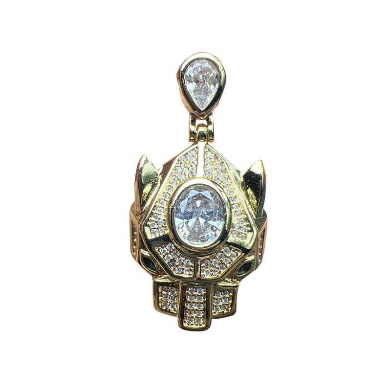 1 Piece Copper Angel Wings Pendant