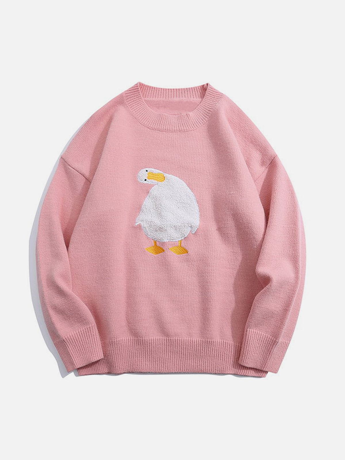 Aelfric Eden "How are you" Duck Knit Sweater