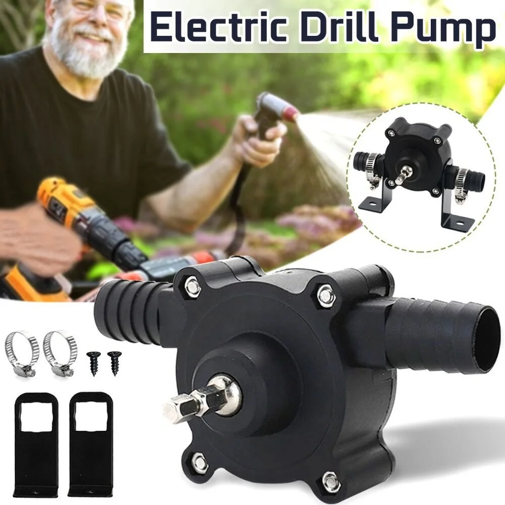 Home Garden Micro Hand Electric Drill Motor Water Pump