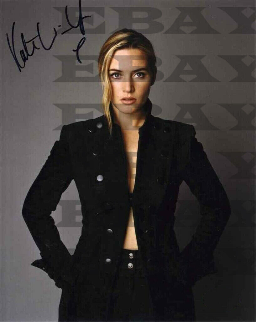 Kate Winslet Autographed Signed 8x10 Photo Poster painting Reprint