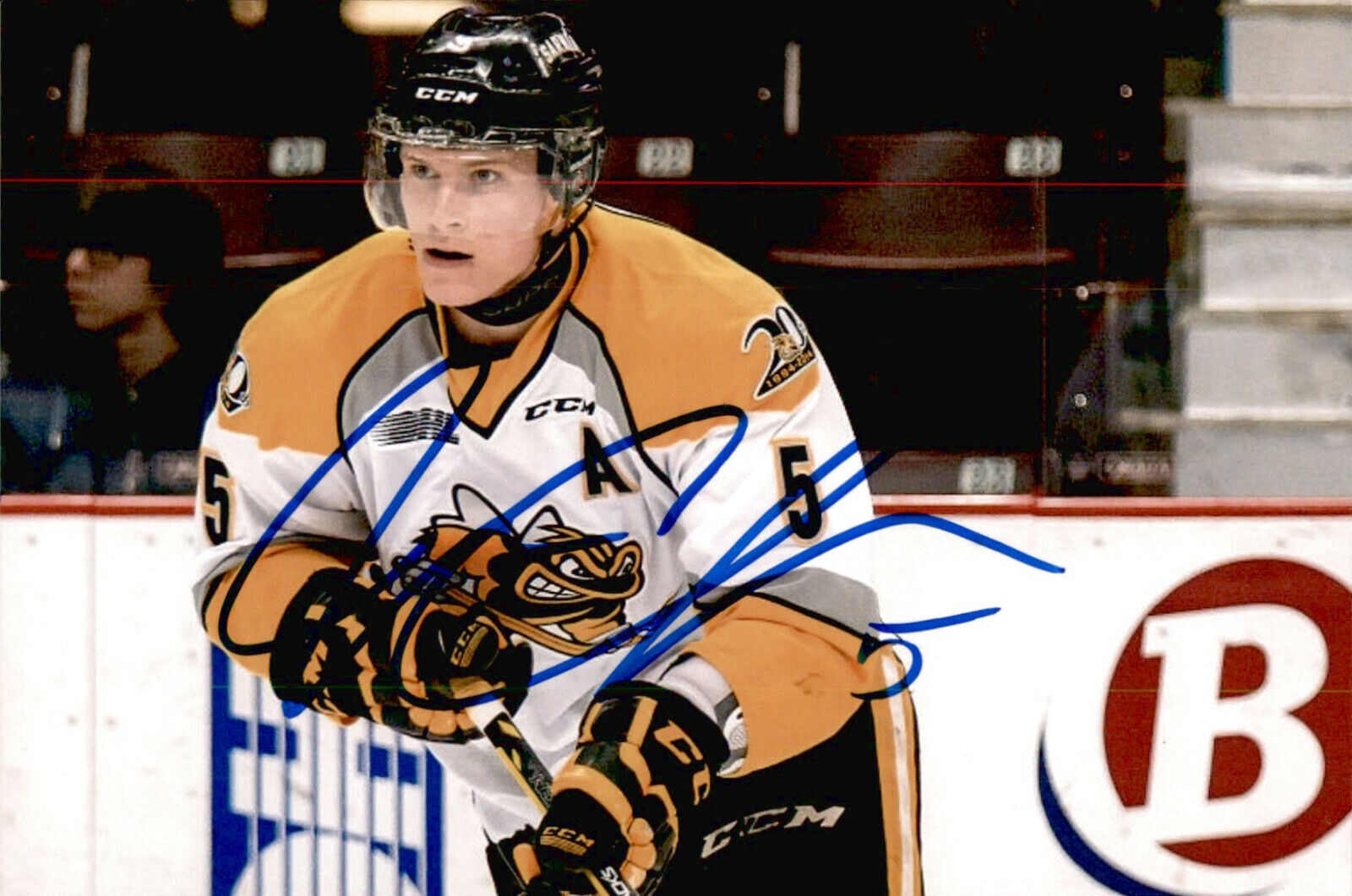 Jakob Chychrun SIGNED autographed 4x6 Photo Poster painting SARNIA STING / ARIZONA COYOTES #6