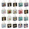 DIY Linen Diamond Art Handbag Craft Kit for Adults Beginners Shopping Gift
