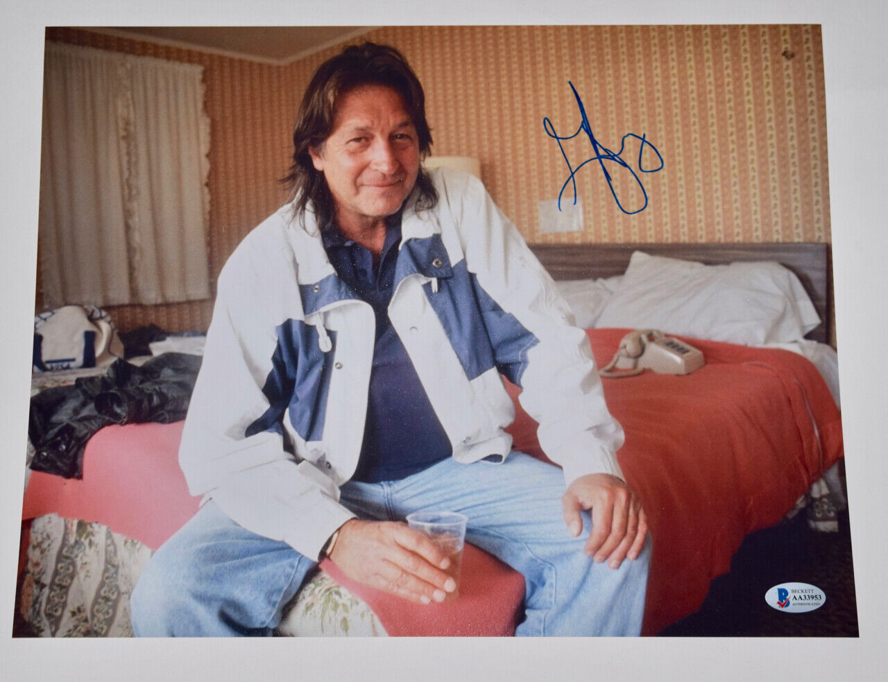 George Jung Signed Autographed 11x14 Photo Poster painting Blow Movie Drug Smuggler Beckett COA