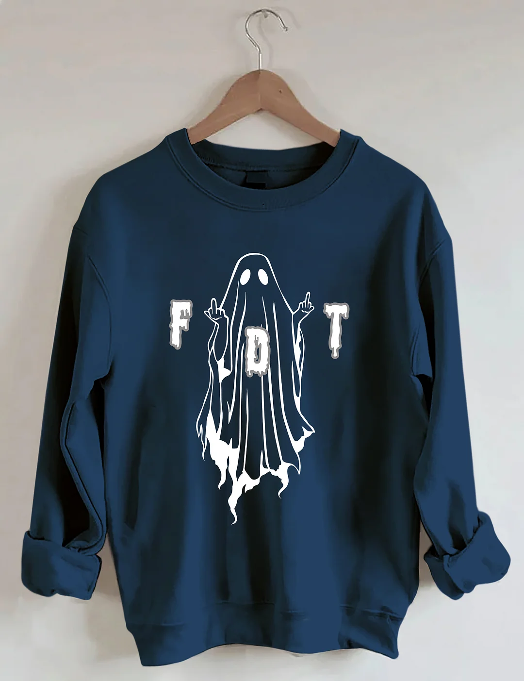 FDT Ghost Halloween Sweatshirt