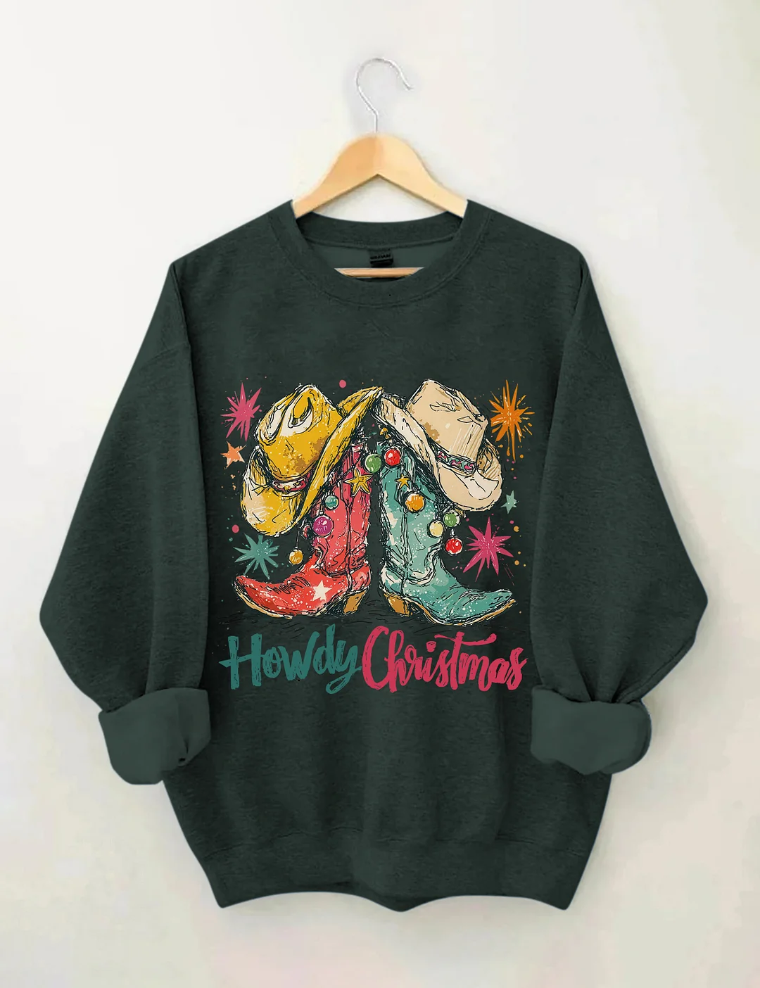 Howdy Christmas Sweatshirt