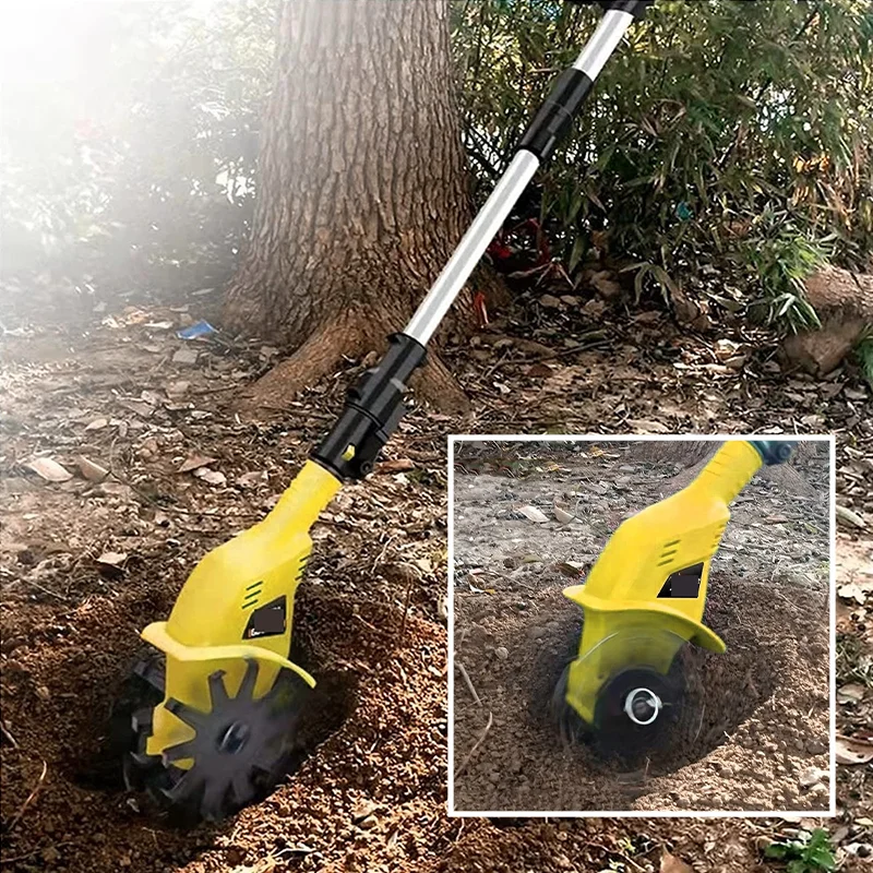 SAKER&reg; Cordless Tiller Cultivator