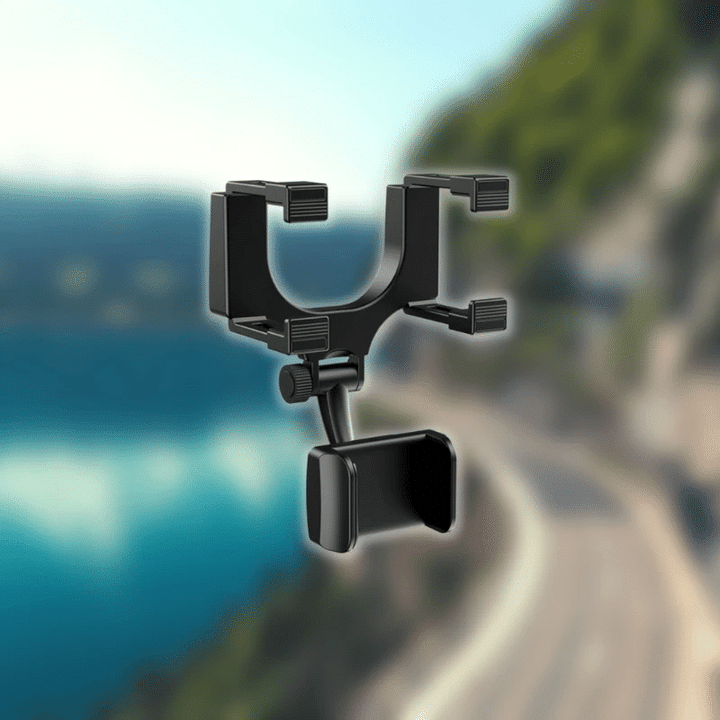 Universal 360° Car Rearview Mirror Mount Phone Holder