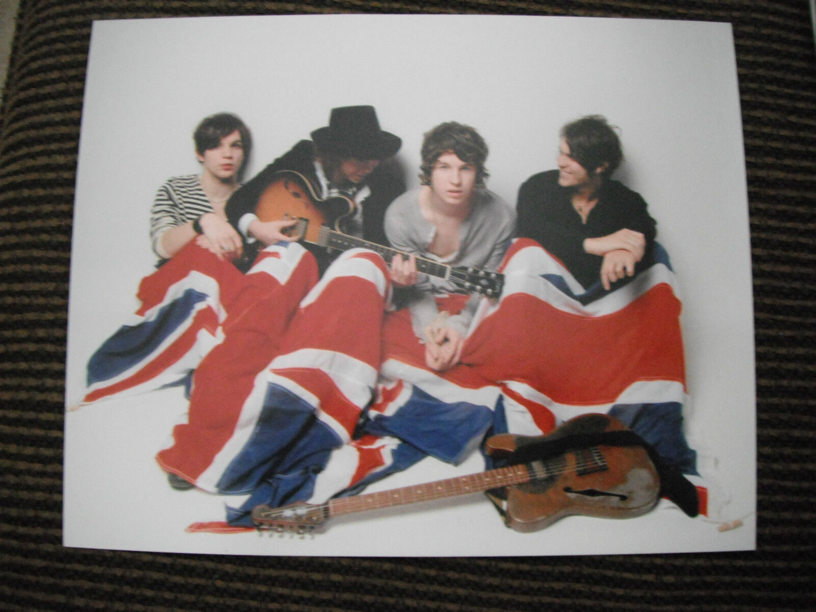 The Kooks Band Group Color 8x10 Photo Poster painting Promo Picture Flag