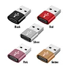 2x USB 3.1 Type C Female to USB 3.0 Type A Male Adapter Data Sync+Charging