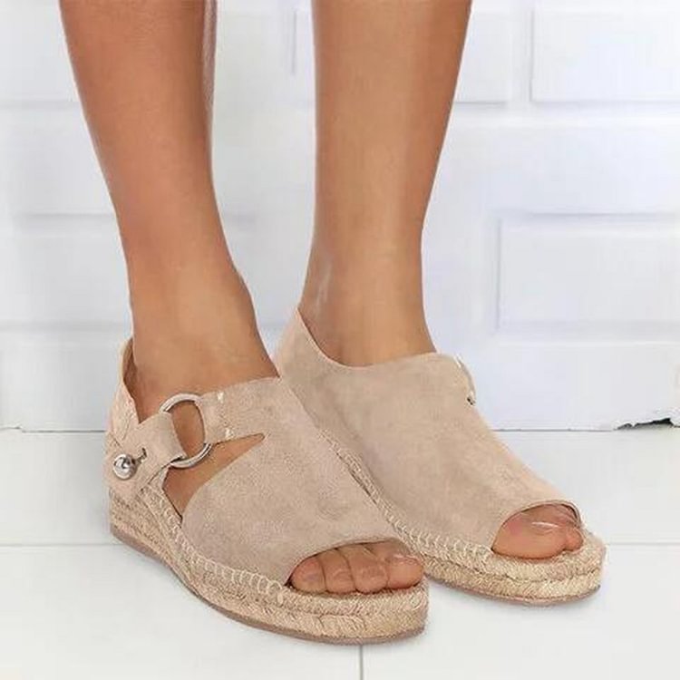 Summer Fashion Hemp Rope Comfortable Sandals