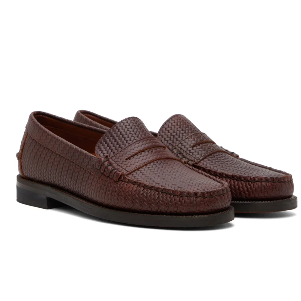 Merumote Gentleman's Oxford Loafers Shoes Man's Suede Shoes Party Wedding Banquet Shoes-MERUMOTE