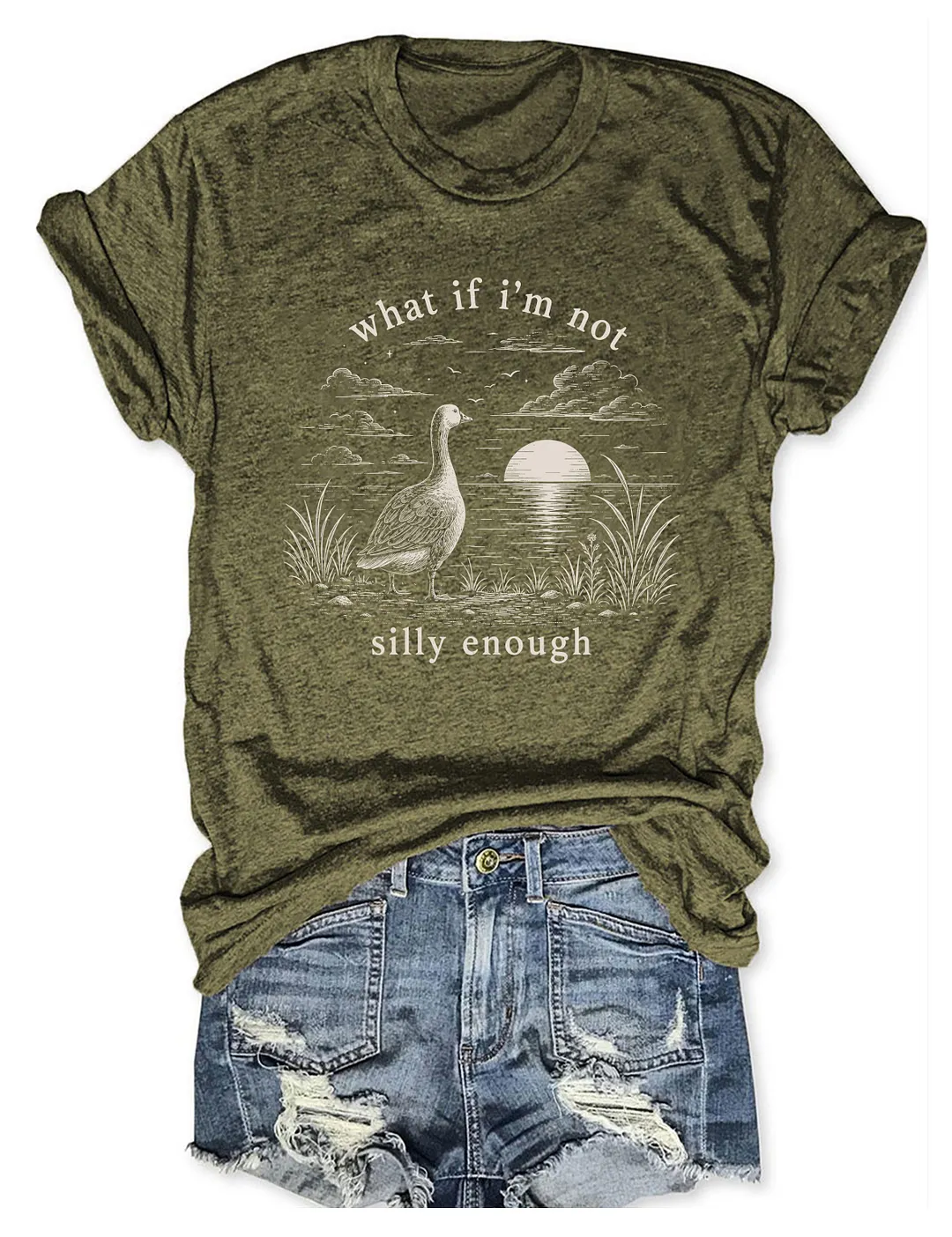 What If I'm Not Silly Enough T-shirt