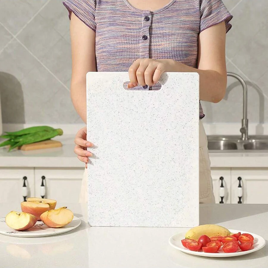 Likron Watches Premium Marble-Texture Kitchen Cutting Board