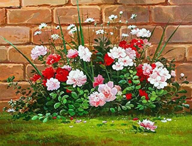 

Wall Flowers – Paint By Numbers - 40*50CM, 501 Original