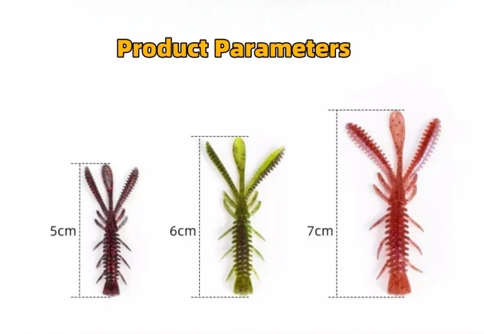 Lure Soft Bait Floating Shrimp