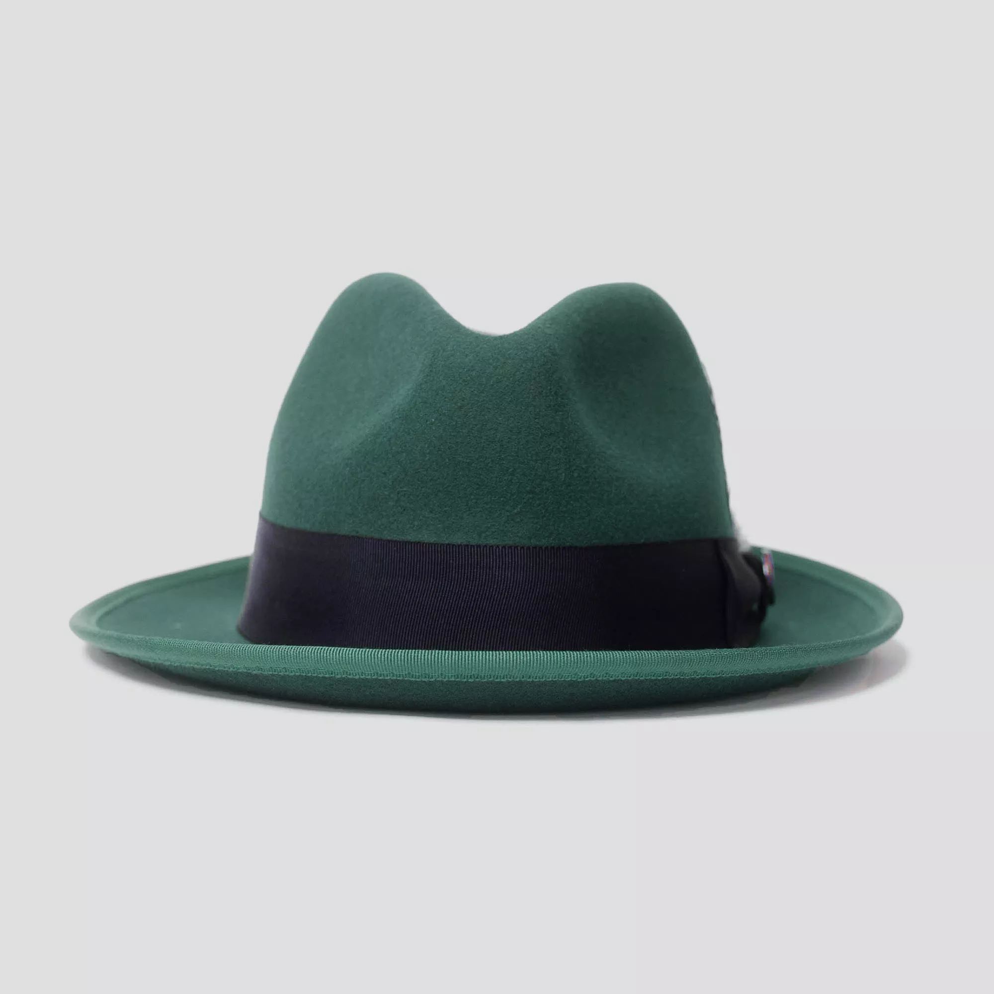 HatsFashion Bikary Fedora – emerald[Fast shipping and box packing]