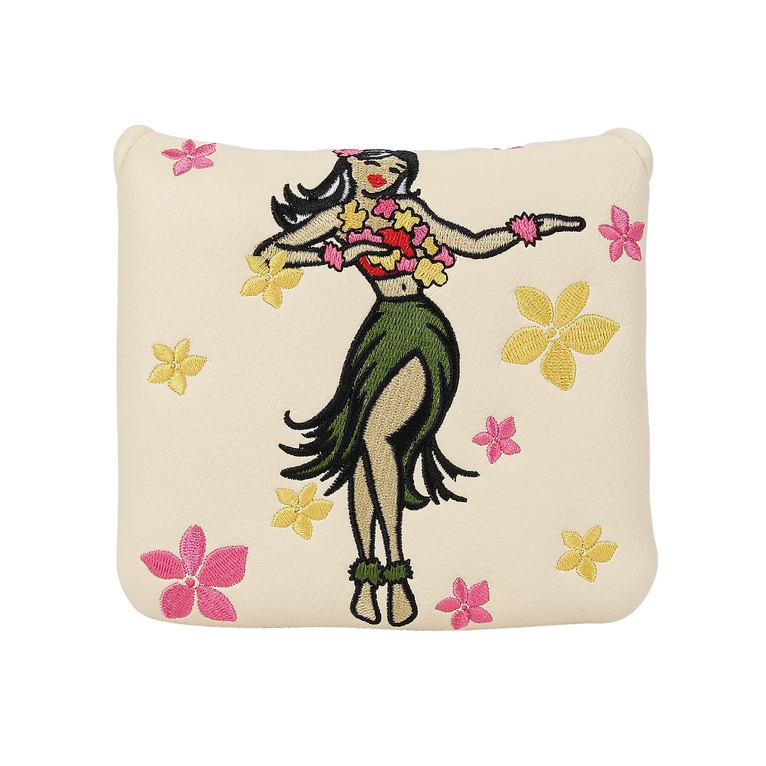 Hawaii Honolulu Hula Girl Mallet Putter Cover Studio Crafted]