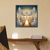 Croix ail&eacute;e - peinture diamant de forme sp&eacute;ciale - 30*30cm