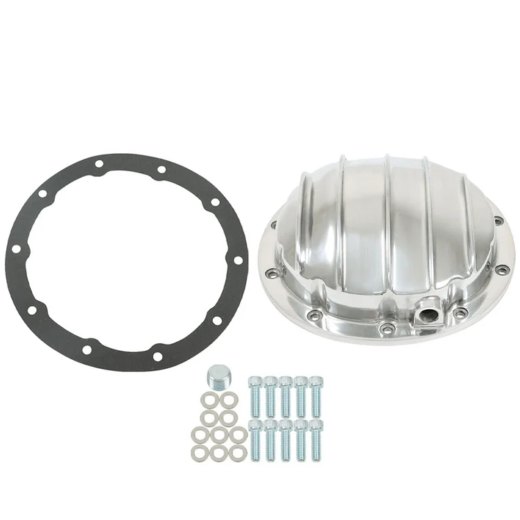 SEBLAFF Aluminum 10 Bolt Differential Cover 8.5 & 8.6 Ring Gear Diff Cover Cast