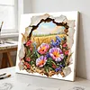 Wildflower Breakthrough-Paint by Numbers Acrylic Painting 40*40CM