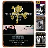 4PCS U2 - Vintage Metal Signs Set - 20*30cm/30*40cm - Music