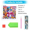 Snowman-Special Shaped Diamond Painting