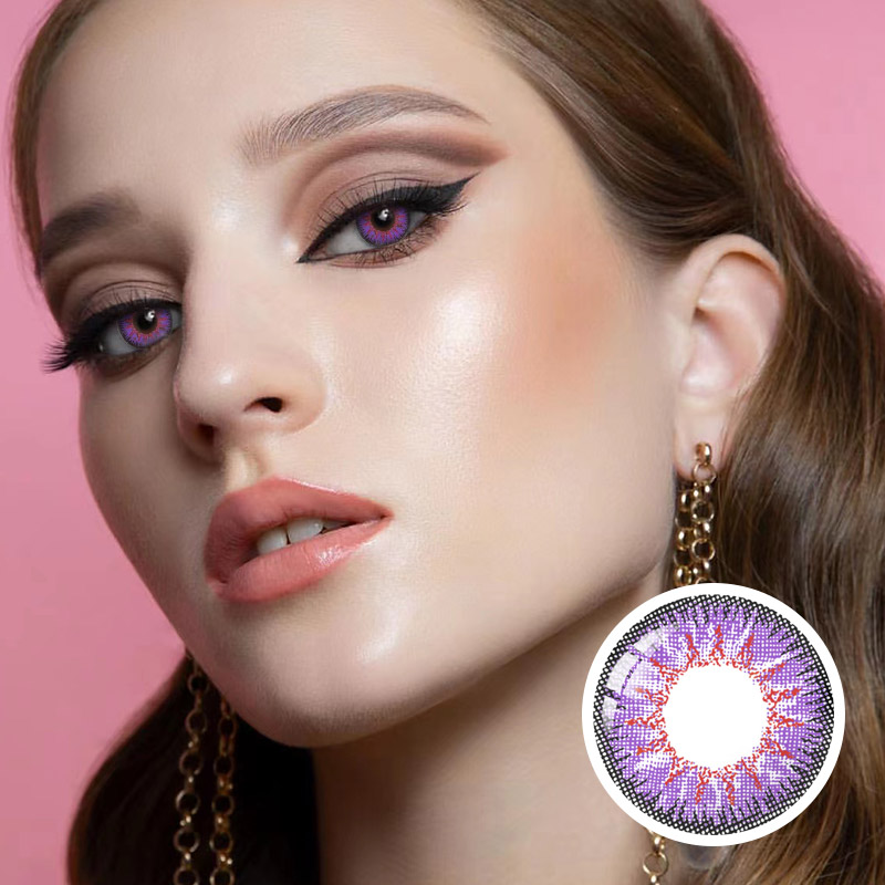 Nonno PURPLE Colored Contacts