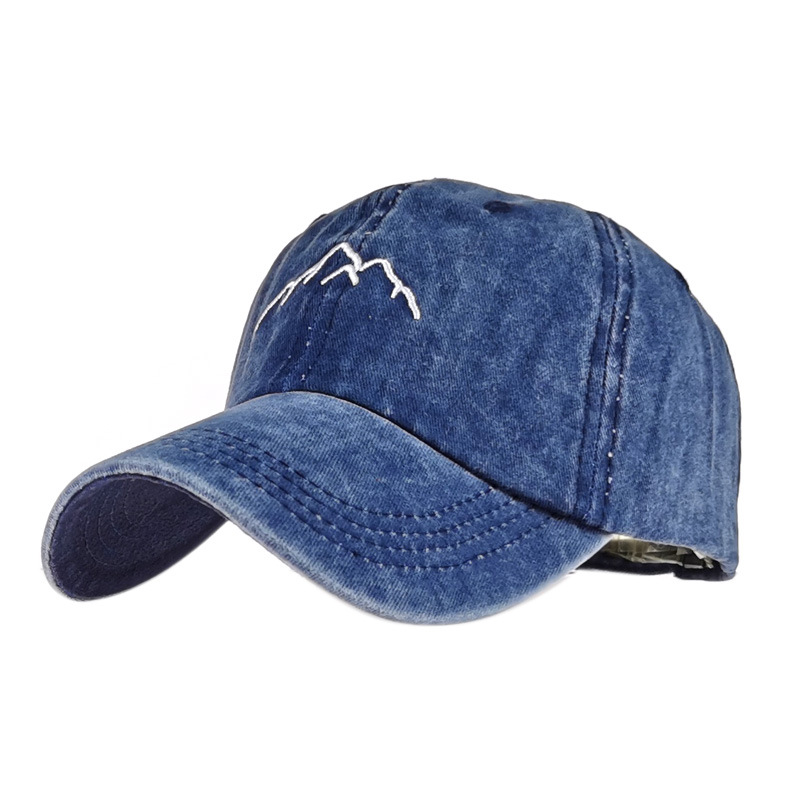 Mountain Embroidery Men's And Women's Baseball Cap Caps / [blueesa] /