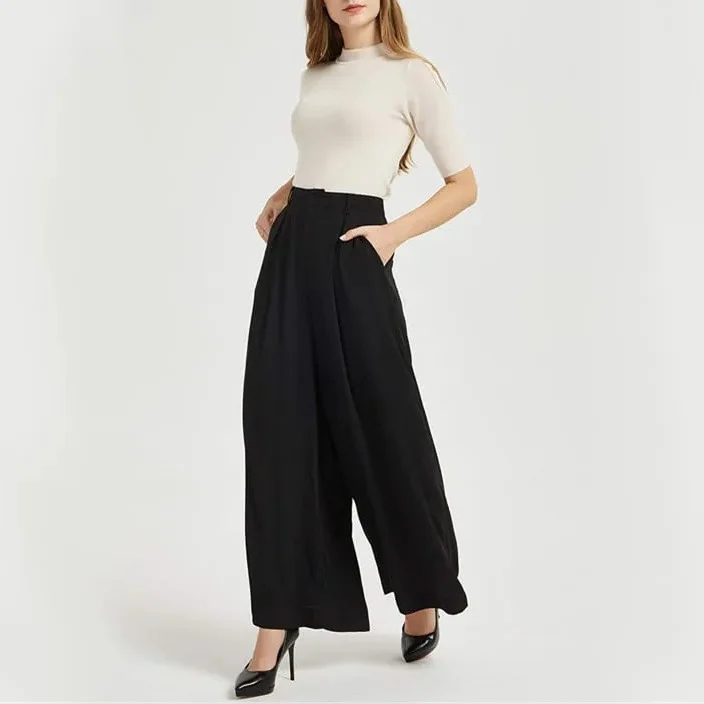 THE EFFORTLESS TAILORED WIDE LEG PANTS