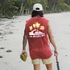 Men's Vintage Palm Tree Surf Sleeveless | Inlyline