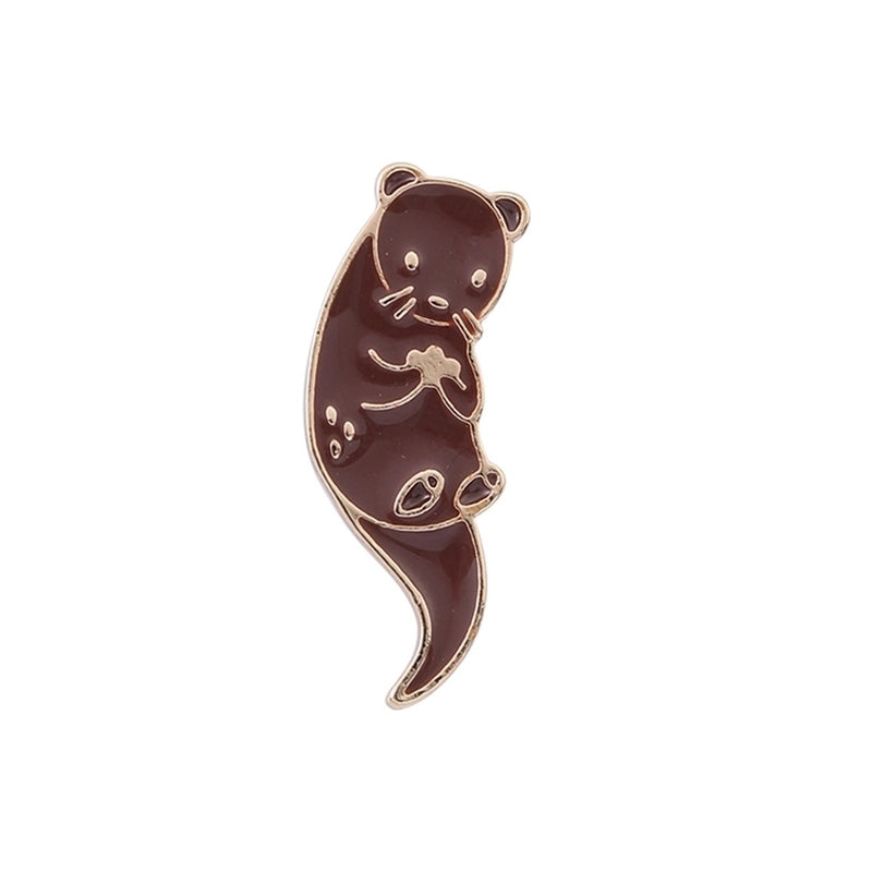 Cute Bear Panda Cat Alloy Women’s Brooches