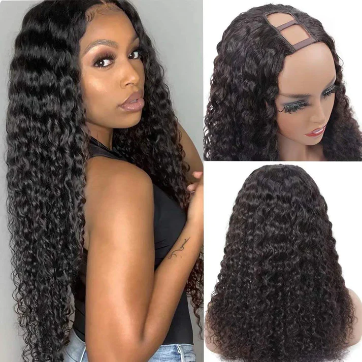 Water Wave U Part Wig| No Sew In& Glue [UP1005]