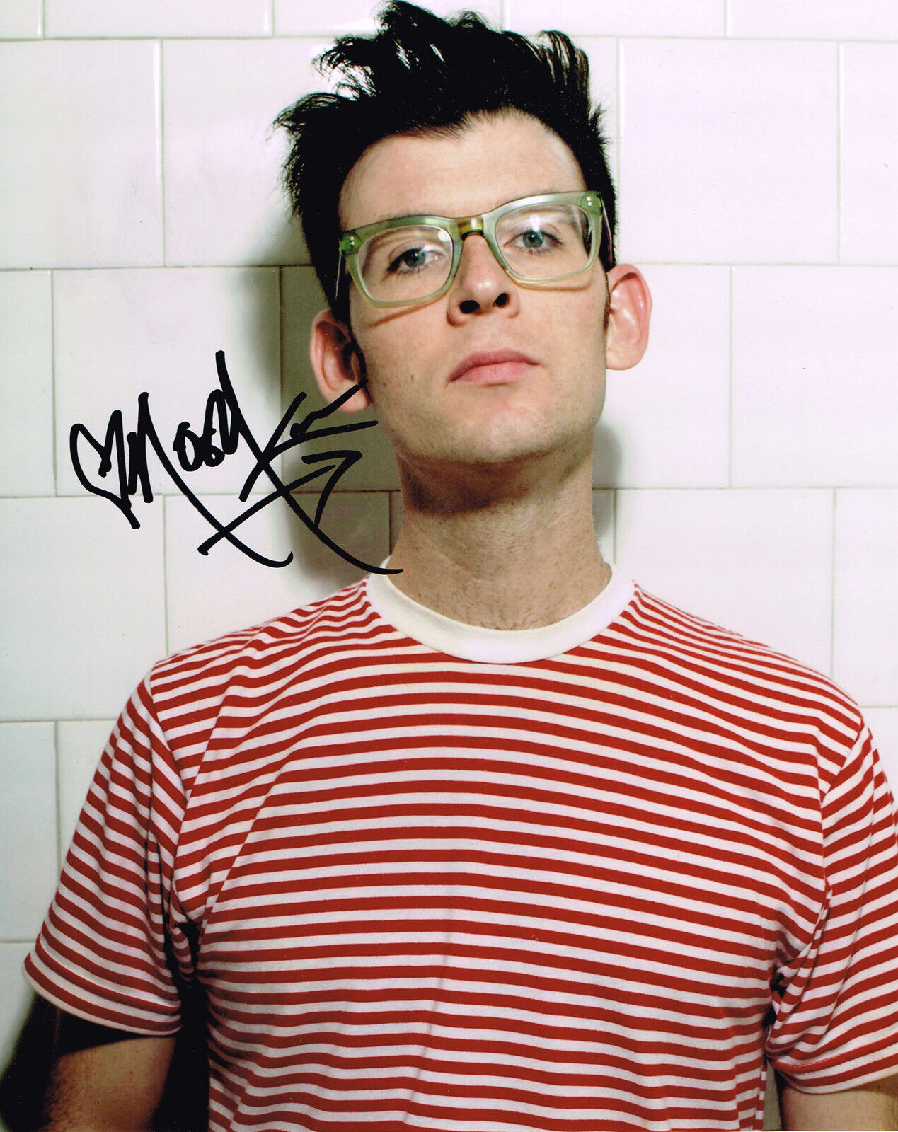 Moshe Kasher Hand Signed Autograph 8x10 Photo Poster painting In Person Comedian